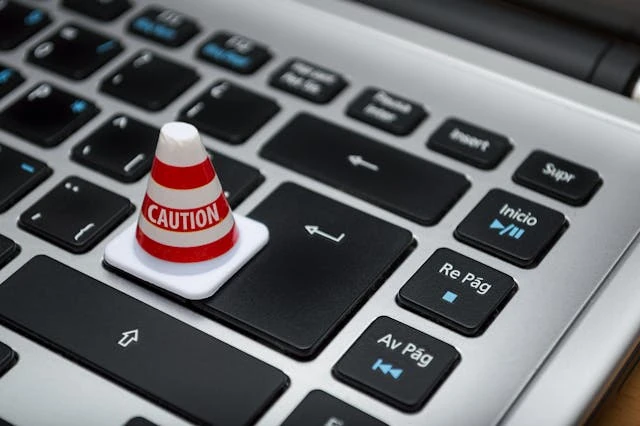 Endpoint Protection auf einem Laptop