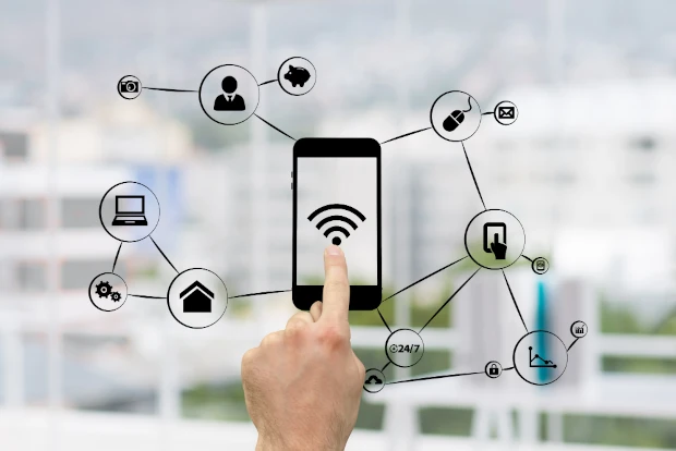 WLAN-Mesh-Access-Points im Wohnzimmer